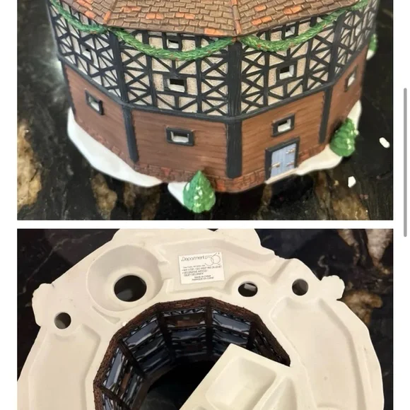 The Globe Theater Department 56 Dickens piece - Picture 3 of 6